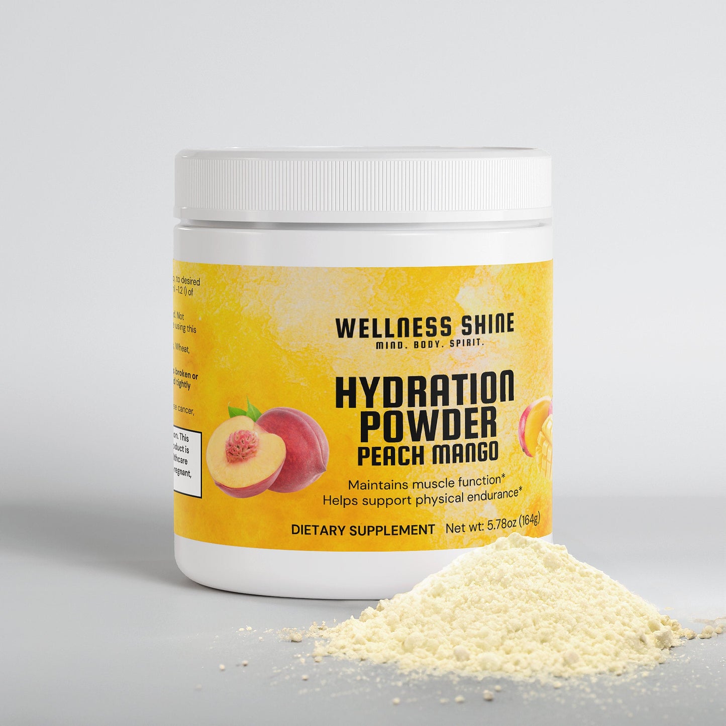 Hydration Powder (Peach Mango) - Wellness Shine