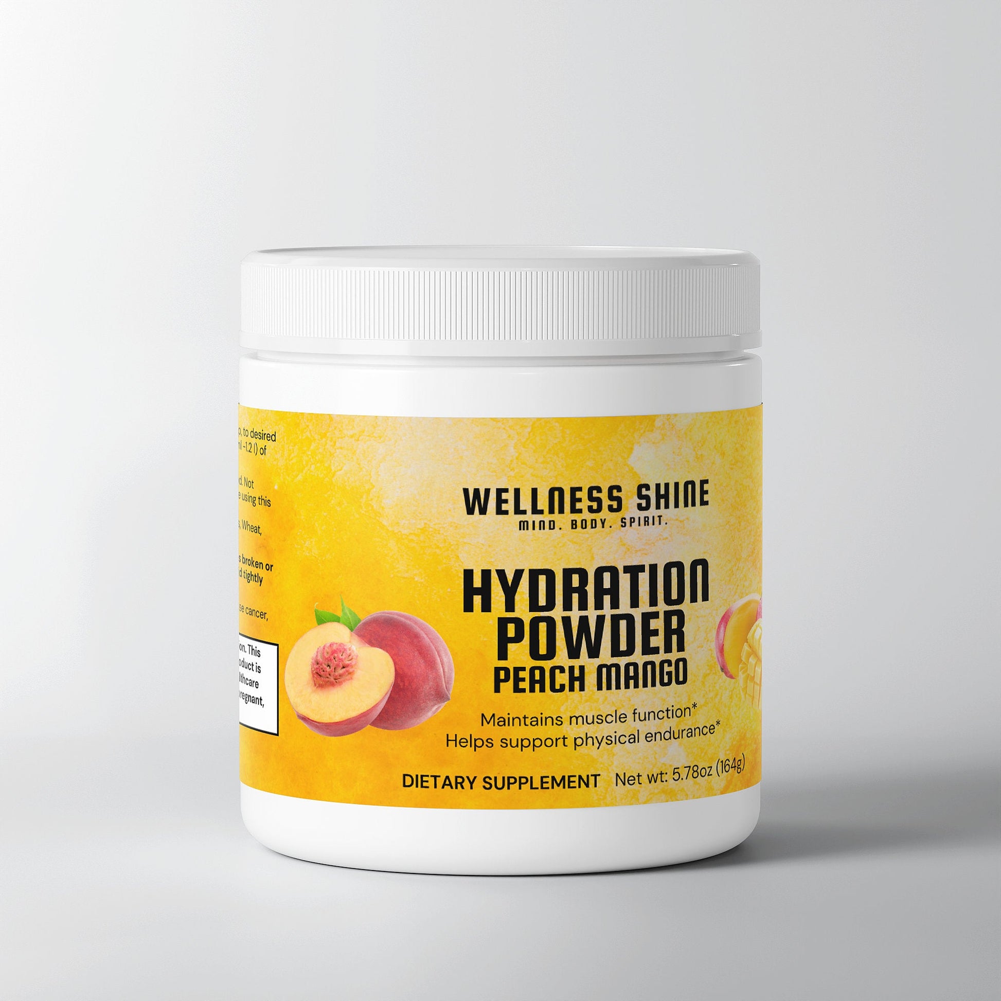 Hydration Powder (Peach Mango) - Wellness Shine