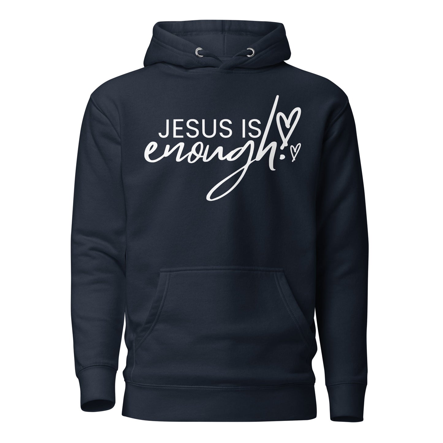 Jesus Is Enough Unisex Hoodie - Faith Based Apparel - Wellness Shine - Wellness Shine