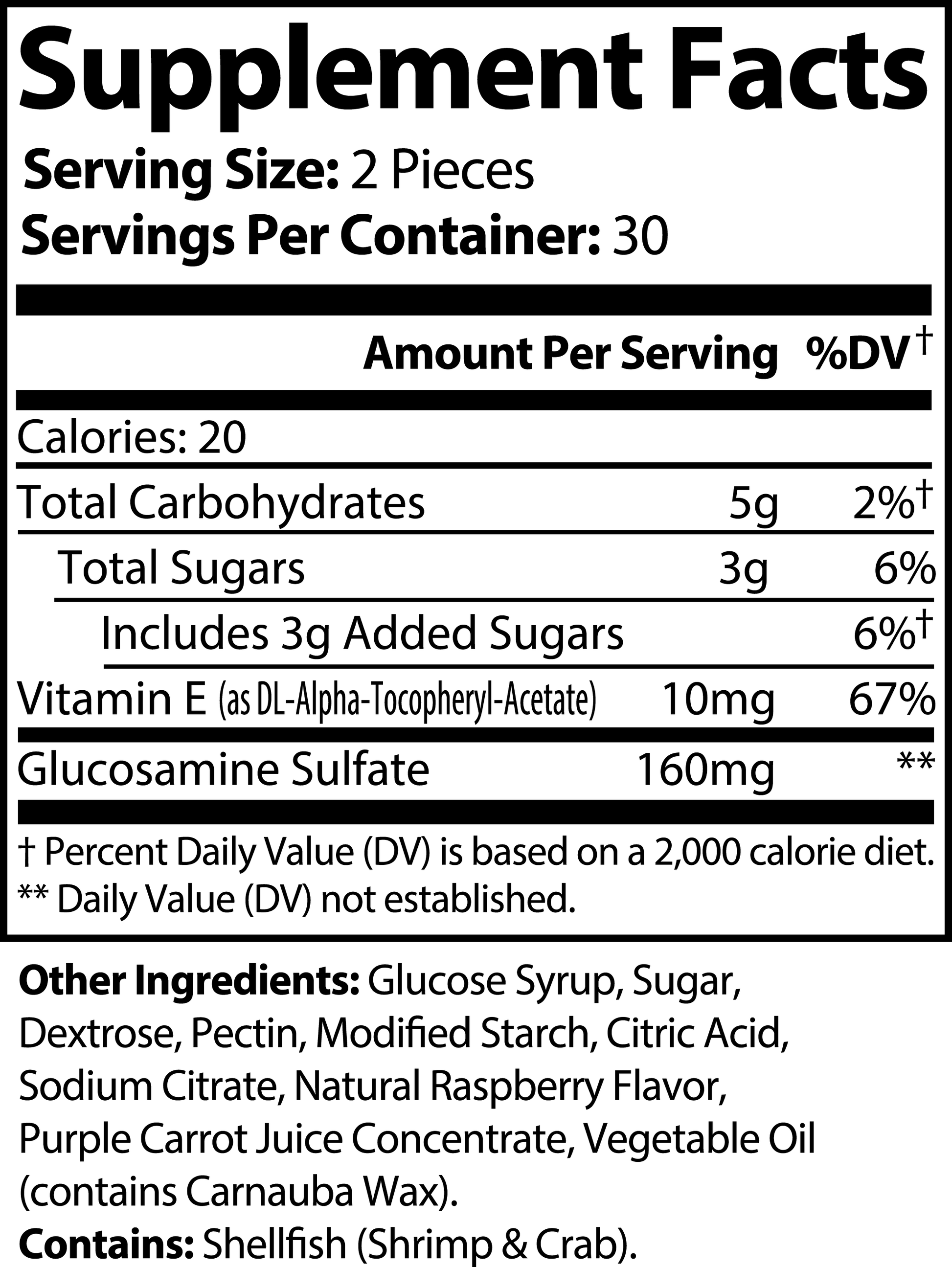 Joint Support Gummies (Adult) by Wellness Shine - Wellness Shine