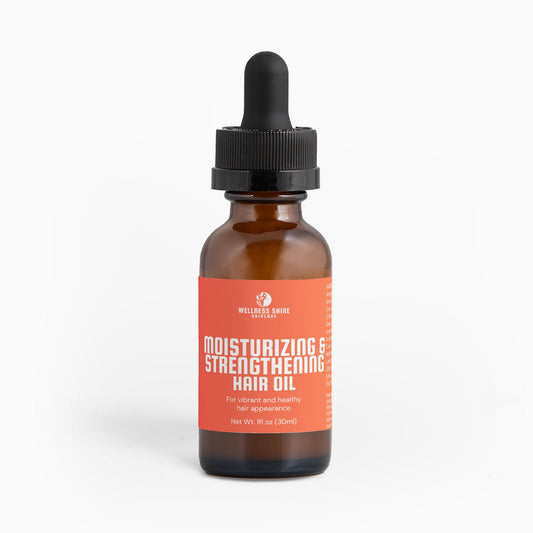 Moisturizing and Strengthening Hair Oil - Revitalizing Hair Care by Wellness Shine - Wellness Shine