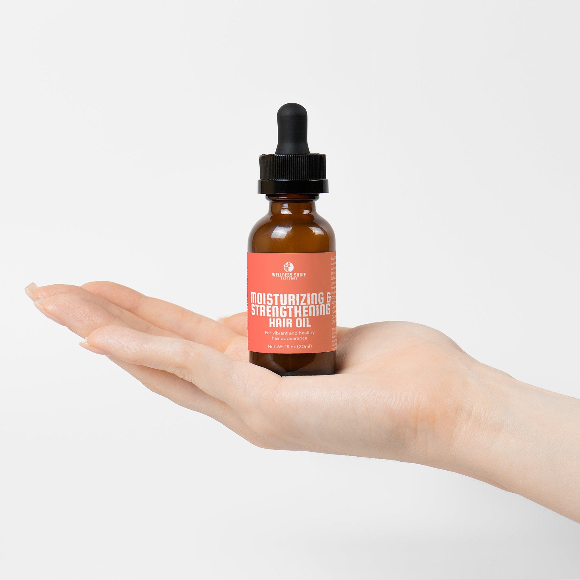 Moisturizing and Strengthening Hair Oil - Revitalizing Hair Care by Wellness Shine - Wellness Shine