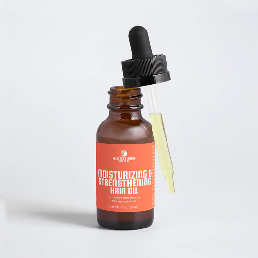 Moisturizing and Strengthening Hair Oil - Revitalizing Hair Care by Wellness Shine - Wellness Shine