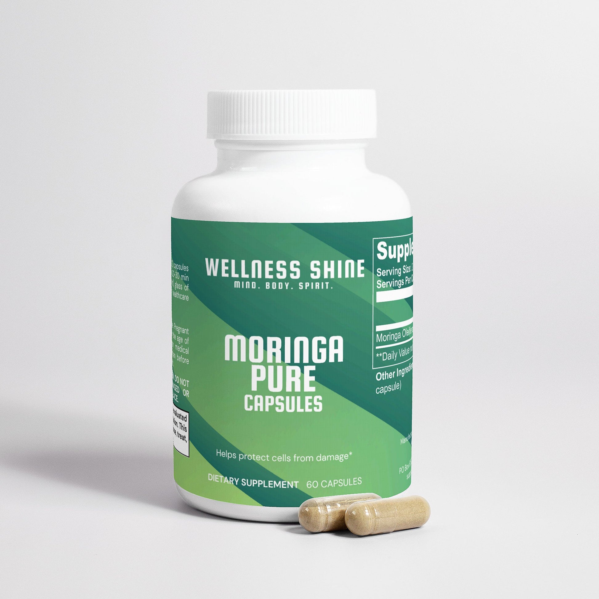 Moringa Pure – Nutrient - Dense Green Superfood by Wellness Shine - Wellness Shine