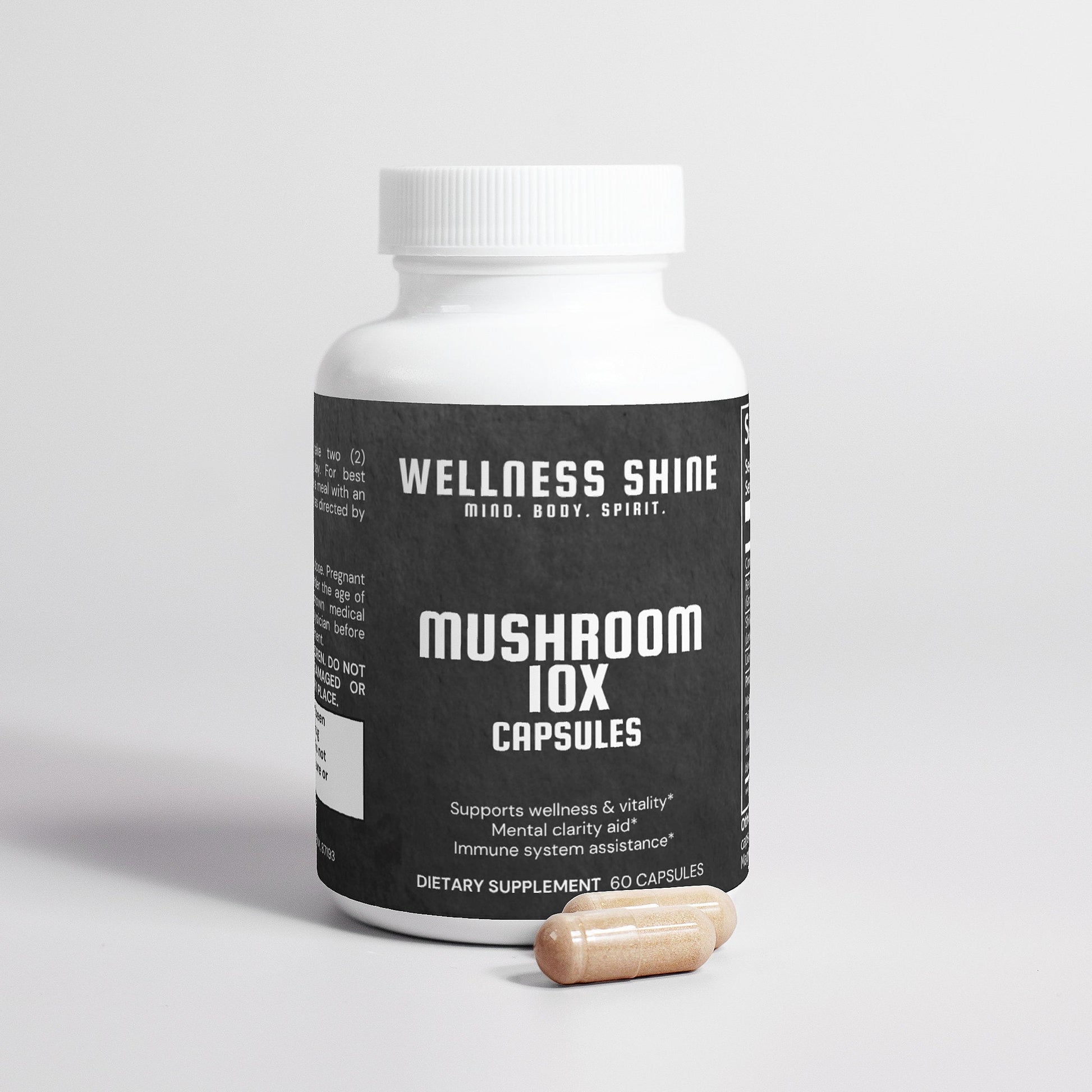 Mushroom 10X – Adaptogenic Immune Support Blend by Wellness Shine - Wellness Shine