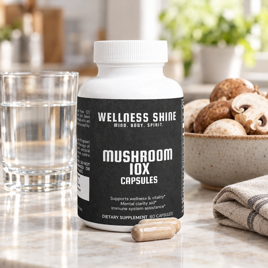 Mushroom 10X Blend lifestyle