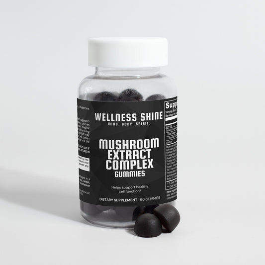 Mushroom Extract Complex Gummies – Immunity Gummies by Wellness Shine - Wellness Shine