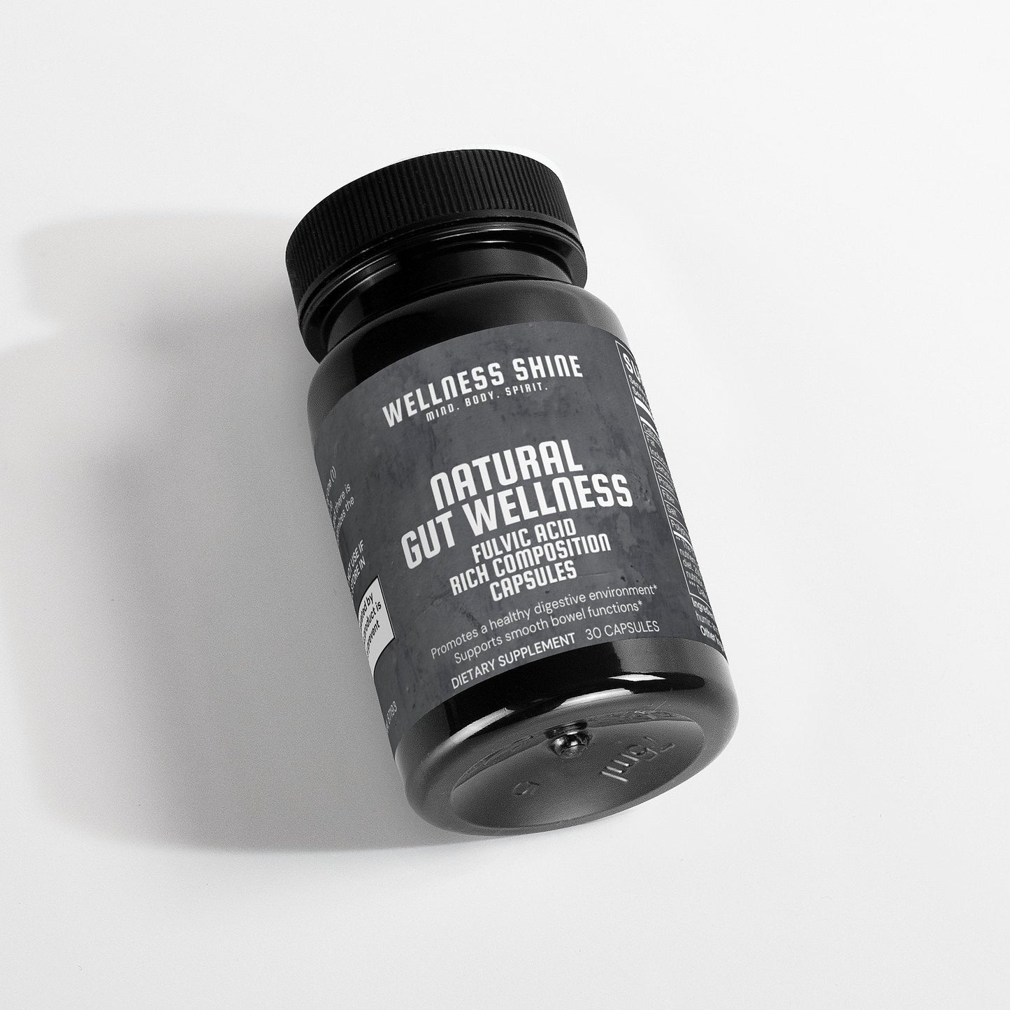 Natural Gut Wellness Capsules – Probiotic & Digestive Blend by Wellness Shine - Wellness Shine