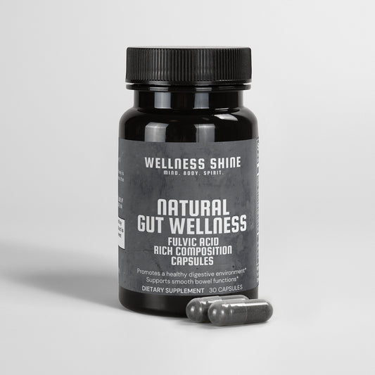 Natural Gut Wellness Capsules – Probiotic & Digestive Blend by Wellness Shine - Wellness Shine