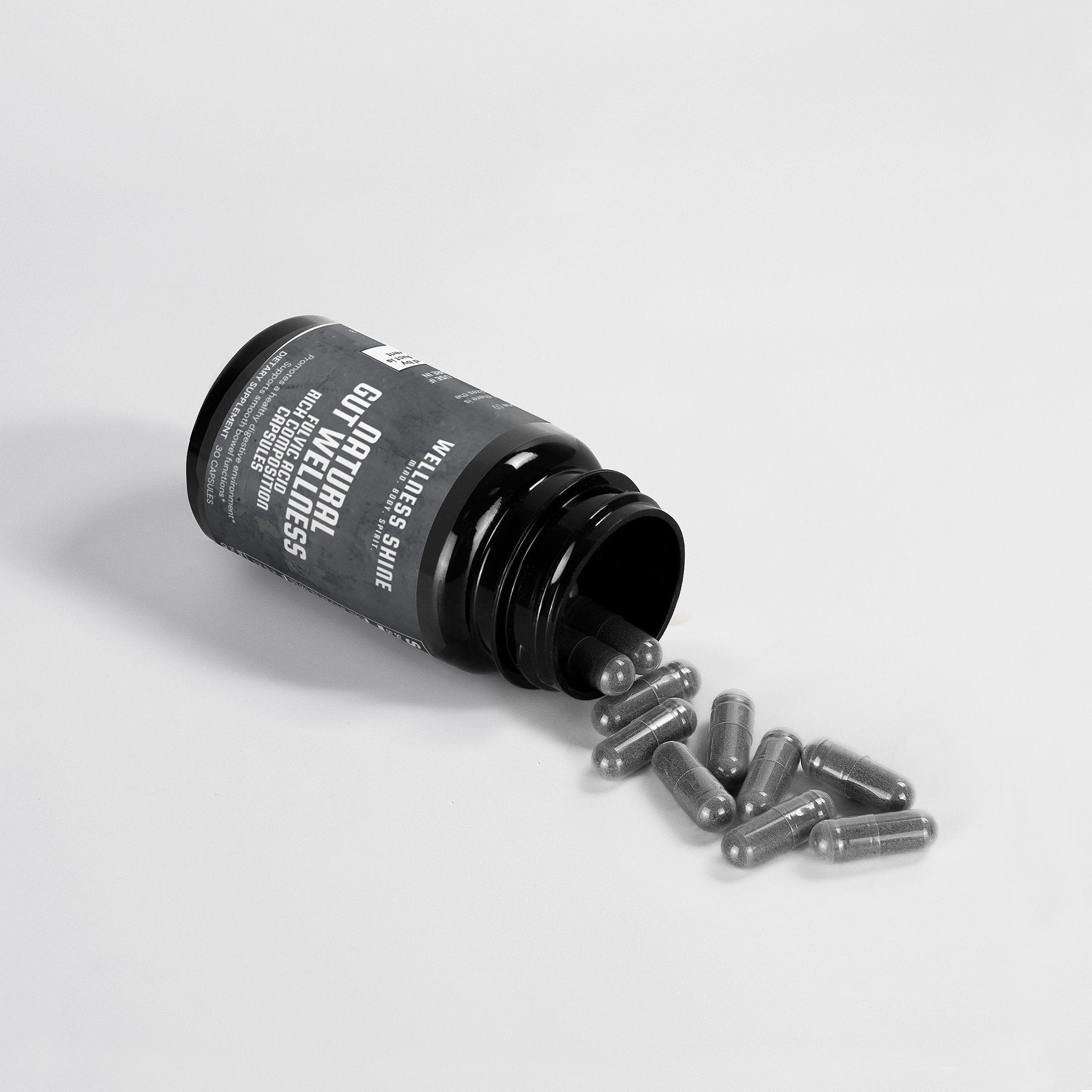 Natural Gut Wellness Capsules – Probiotic & Digestive Blend by Wellness Shine - Wellness Shine