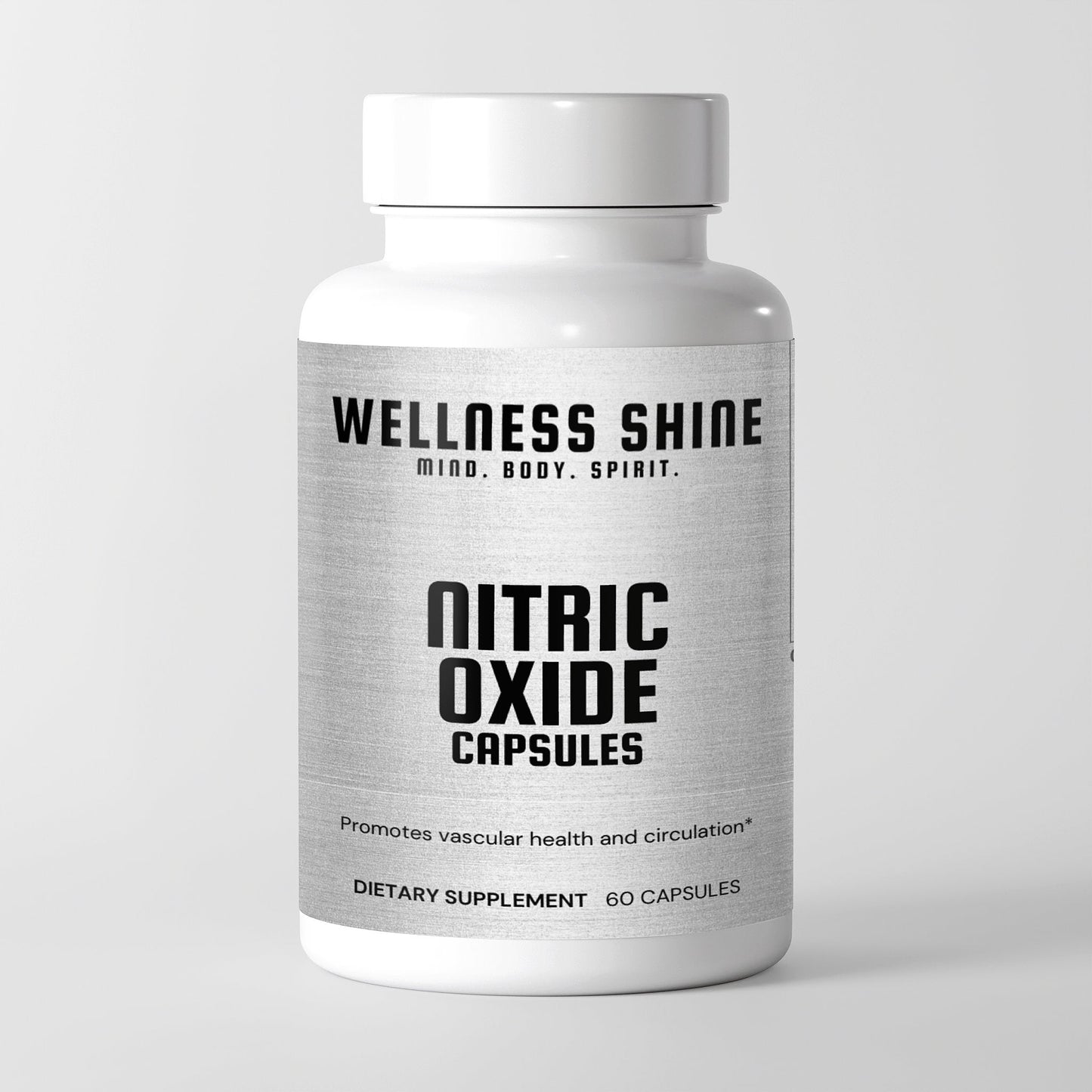 Nitric Oxide Capsules – Circulation & Energy Support by Wellness Shine - Wellness Shine
