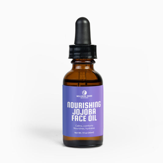 Nourishing Jojoba Face Oil - Redness Reducer and Healthy Complexion Skincare by Wellness Shine - Wellness Shine