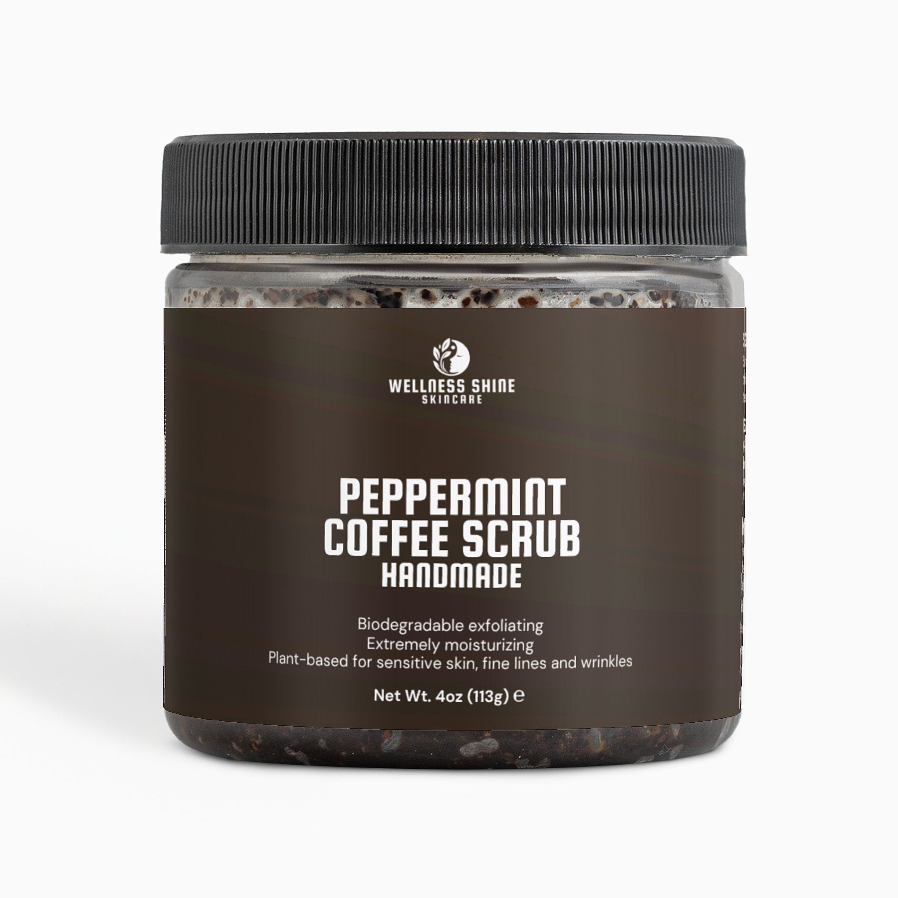 Peppermint Coffee Scrub - Wellness Shine