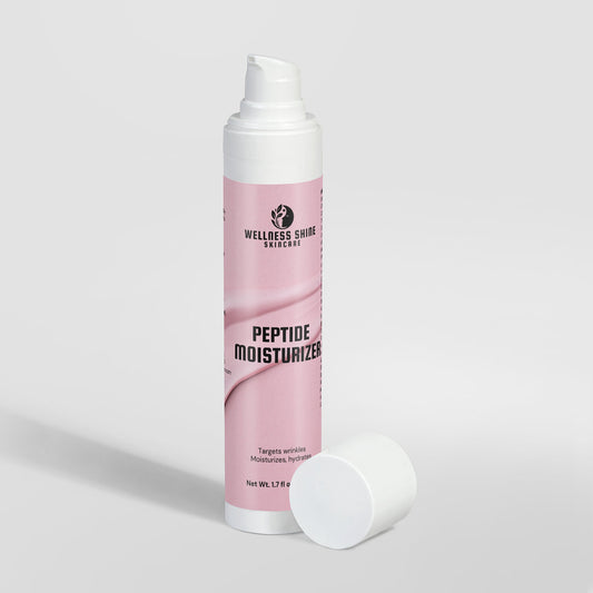 Peptide Moisturizer - Replenishing and Revitalizing Skincare by Wellness Shine - Wellness Shine