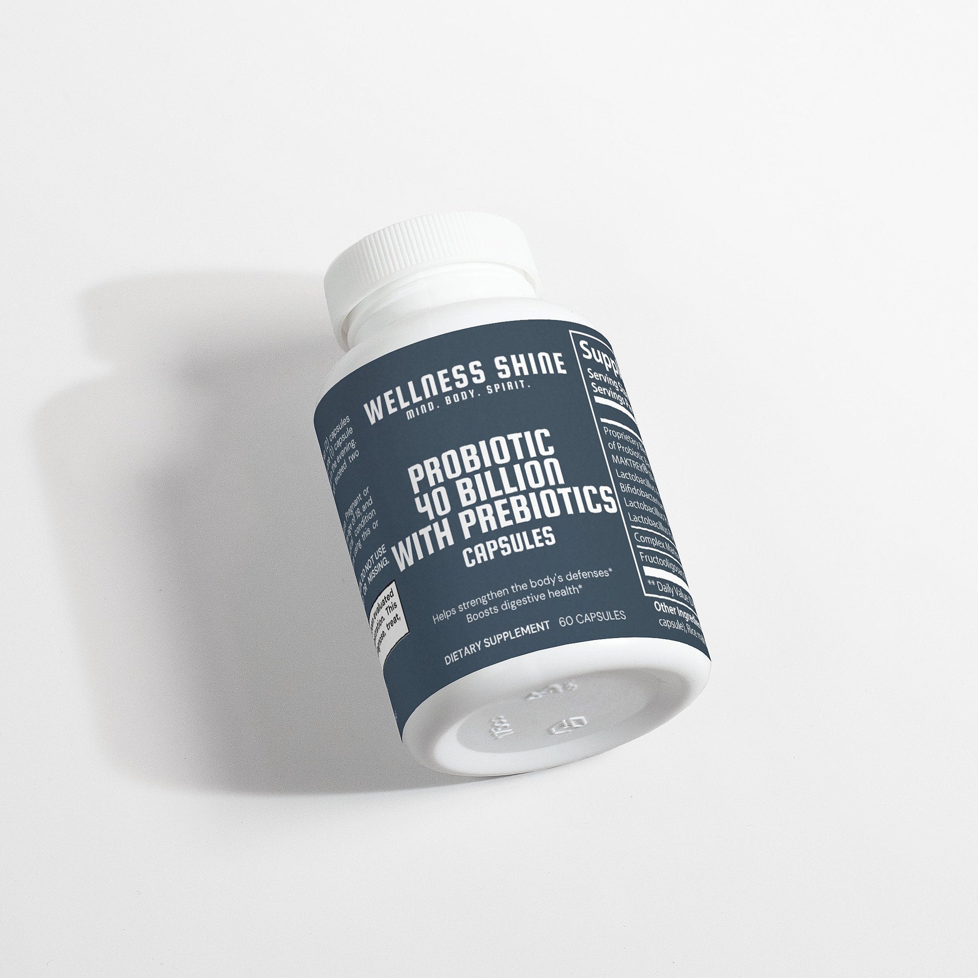 Probiotic 40 Billion with Prebiotics - Wellness Shine