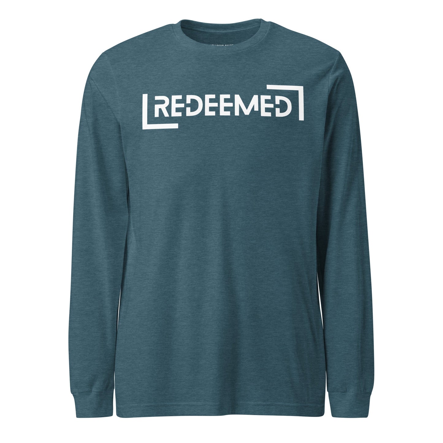 Redeemed Unisex Long Sleeve Tee - Faith Based Apparel - Wellness Shine - Wellness Shine
