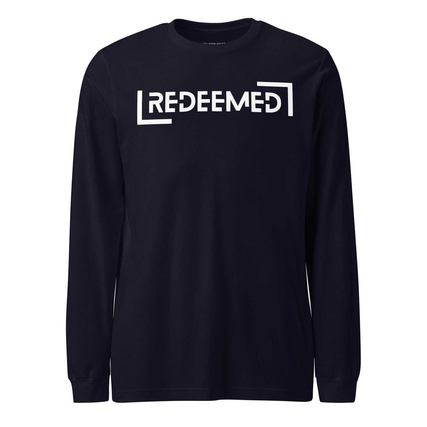 Redeemed Unisex Long Sleeve Tee - Faith Based Apparel - Wellness Shine - Wellness Shine