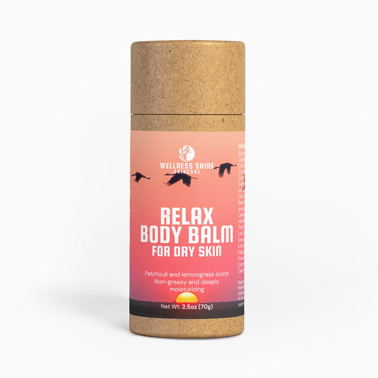 Relax Body Balm - Moisturizing and Soothing Skin Care by Wellness Shine - Wellness Shine