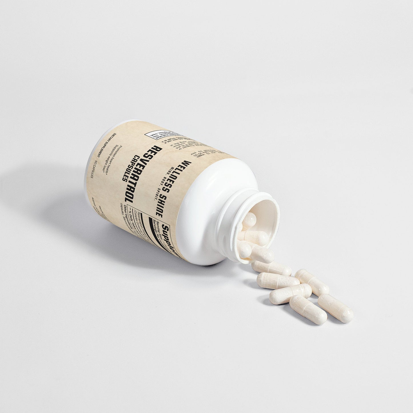 Resveratrol 50% 600mg - Wellness Shine