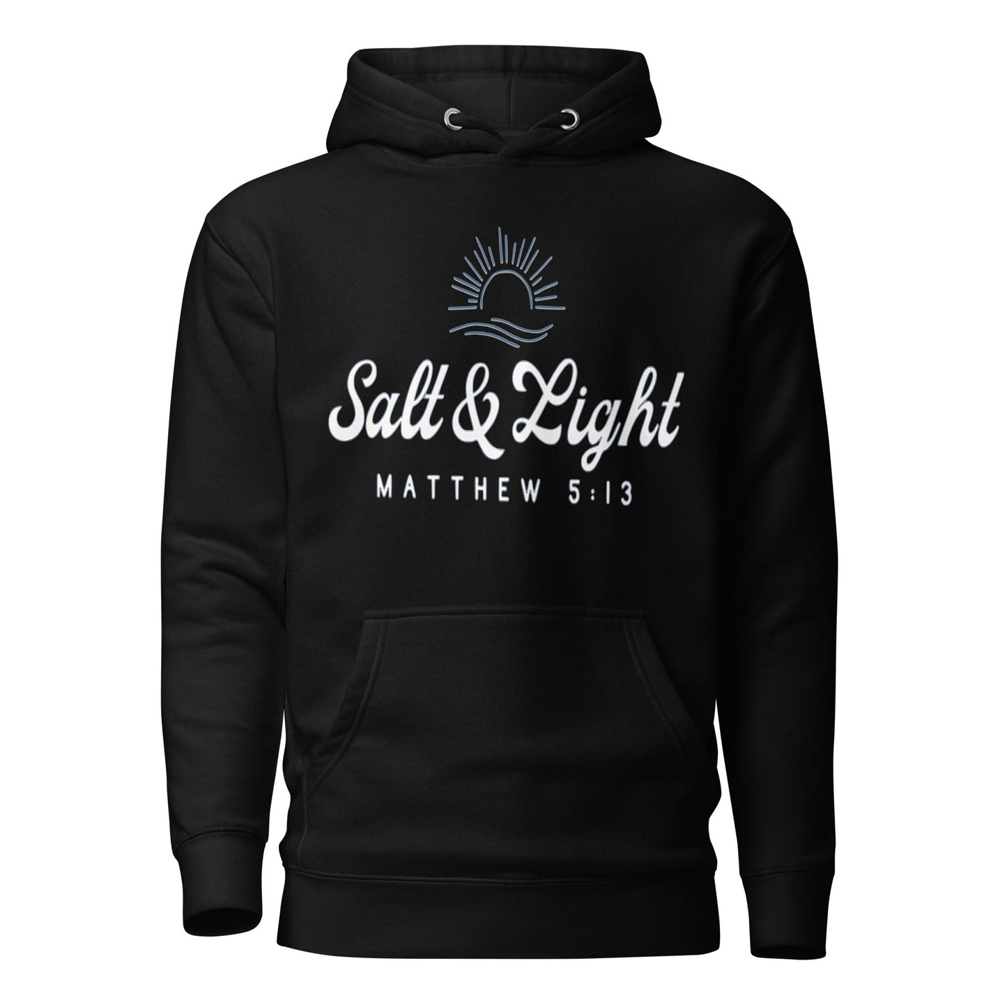 Salt & Light Unisex Hoodie - Faith Based Apparel - Wellness Shine - Wellness Shine