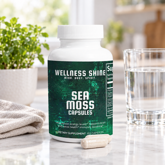 Sea Moss Capsules lifestyle