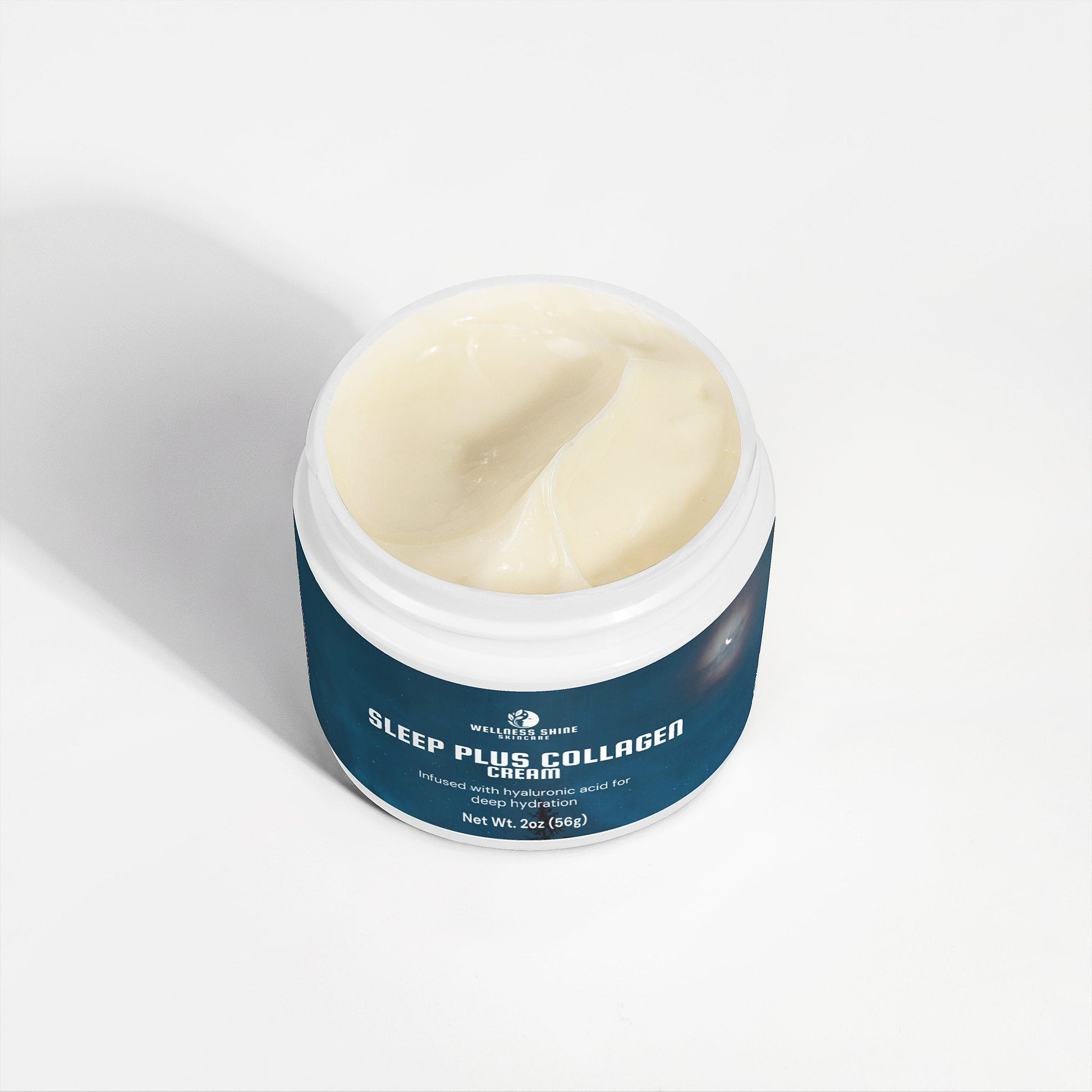 Sleep Plus Collagen Cream - Hydrating and Nourishing Nighttime Skin Care by Wellness Shine - Wellness Shine