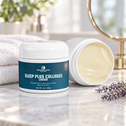 Sleep Plus Collagen Cream lifestyle