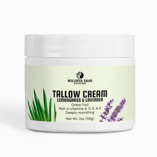 Tallow Cream Lemongrass & Lavender - Wellness Shine