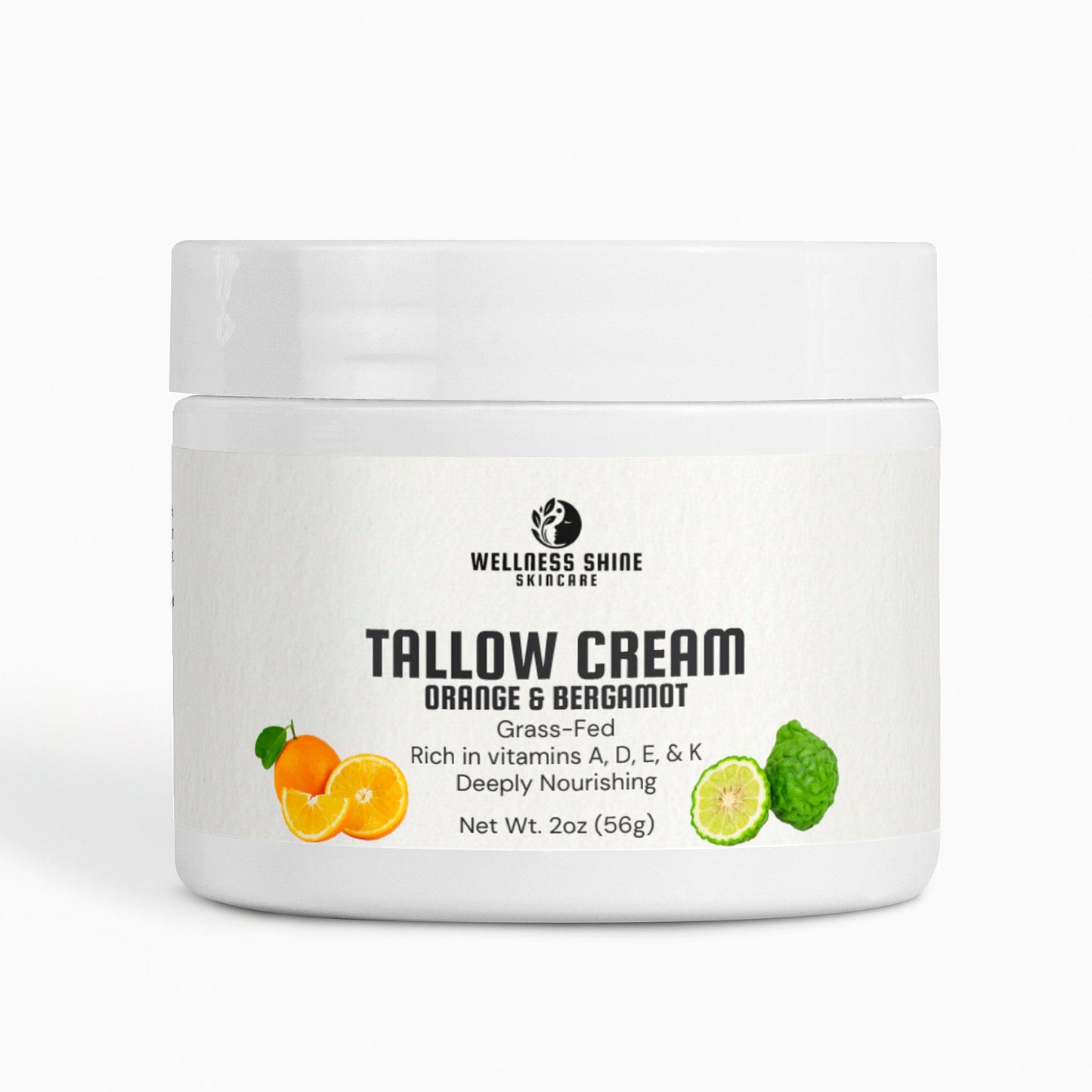 Tallow Cream Orange & Bergamot - Wellness Shine