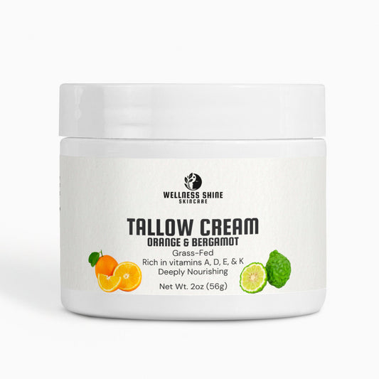Tallow Cream Orange & Bergamot - Wellness Shine
