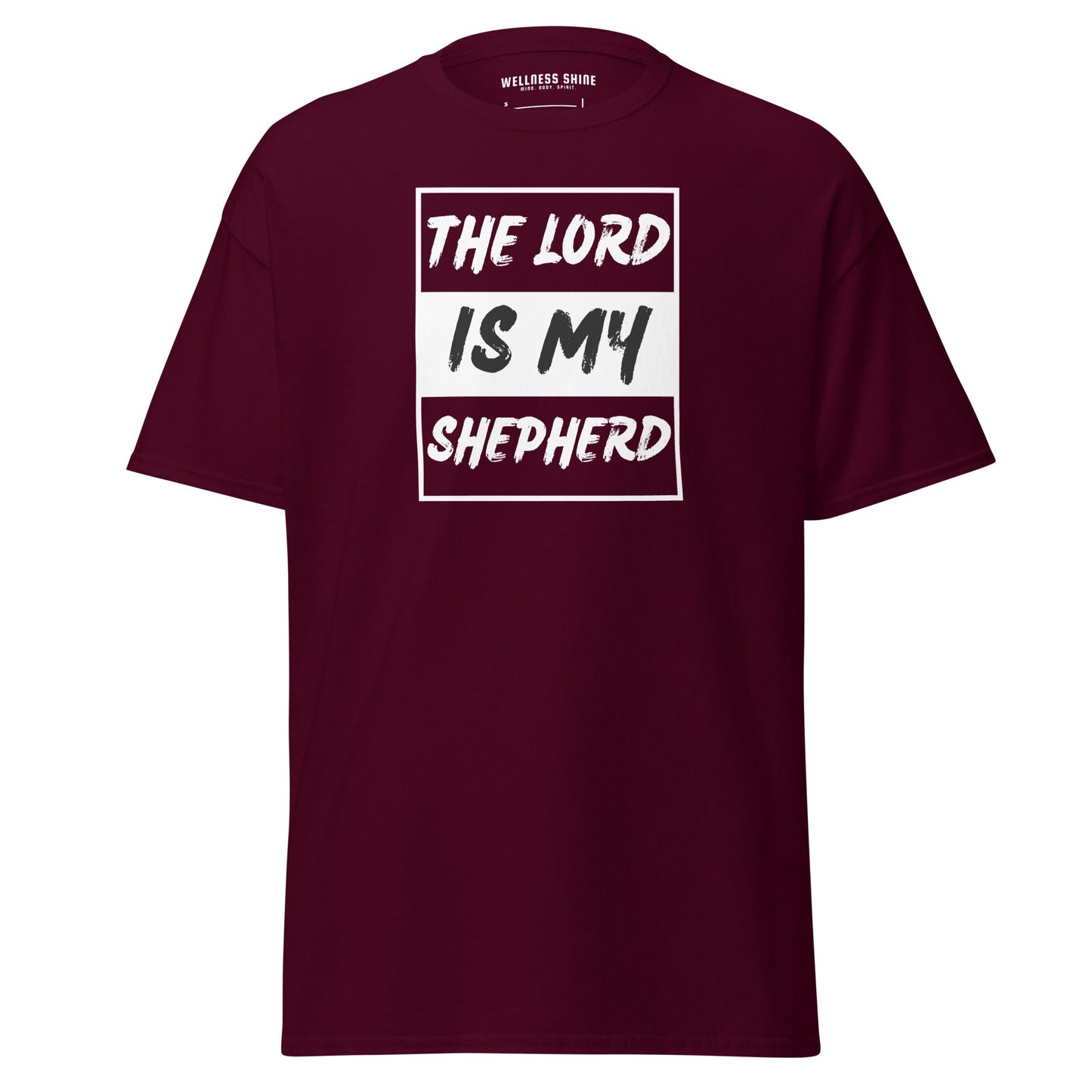 The Lord Is My Christian Shirt, Bible Versed Tee, Gift - Christianity, Christianity Apparel, Jesus - Christian, Christianity Faith Shirt - Wellness Shine
