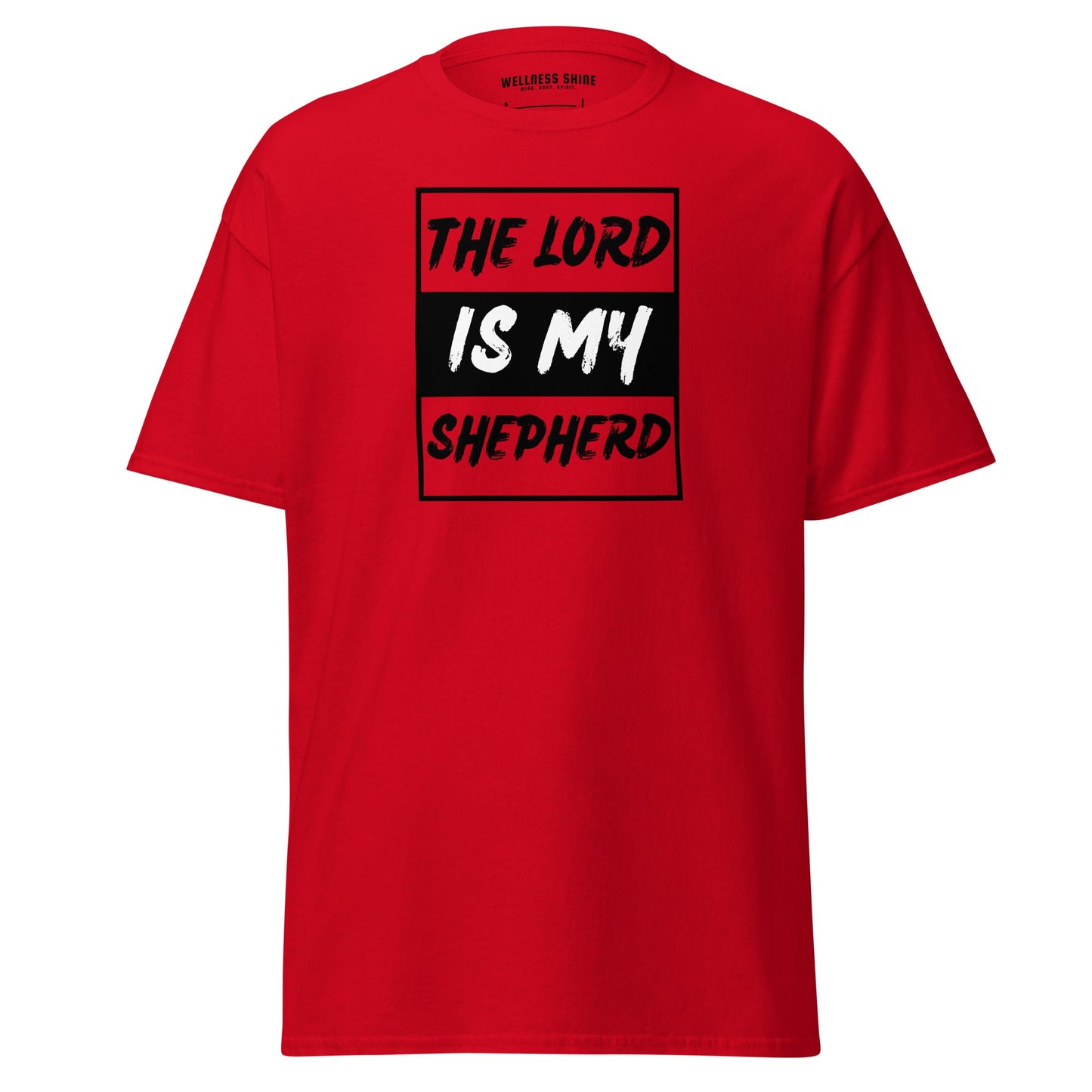 The Lord Is My Christian Shirt, Bible Versed Tee, Gift - Christianity, Christianity Apparel, Jesus - Christian, Christianity Faith Shirt - Wellness Shine