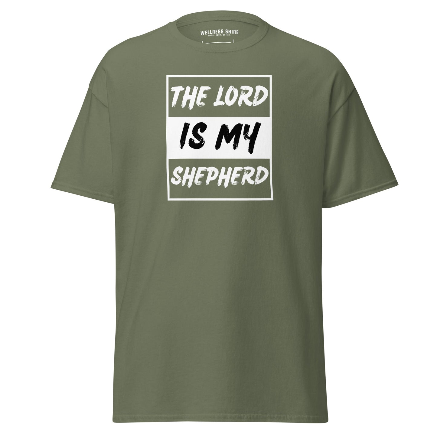 The Lord Is My Christian Shirt, Bible Versed Tee, Gift - Christianity, Christianity Apparel, Jesus - Christian, Christianity Faith Shirt - Wellness Shine