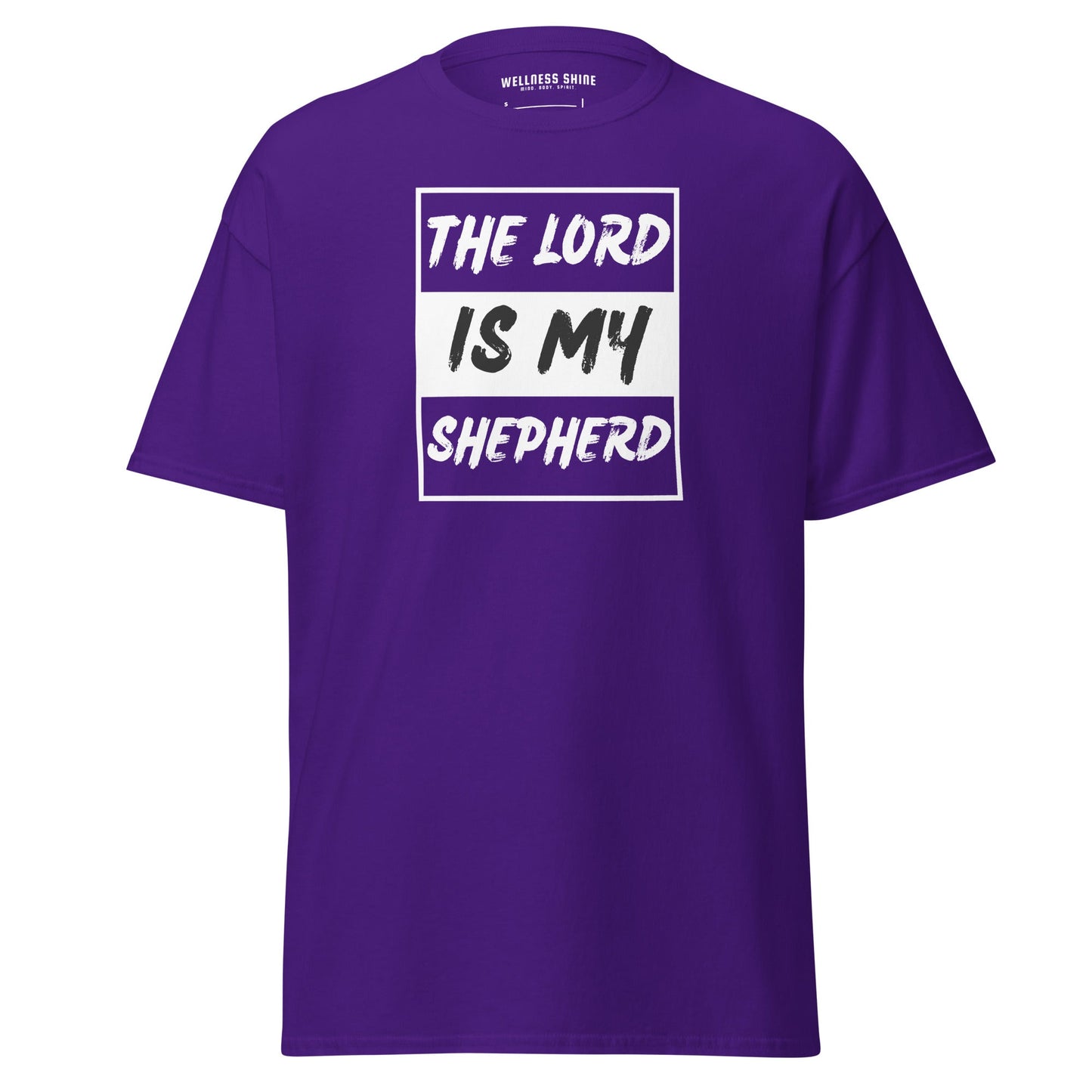 The Lord Is My Christian Shirt, Bible Versed Tee, Gift - Christianity, Christianity Apparel, Jesus - Christian, Christianity Faith Shirt - Wellness Shine