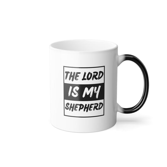 The Lord Is My Shepherd Color Morphing Mug, 11oz - Wellness Shine