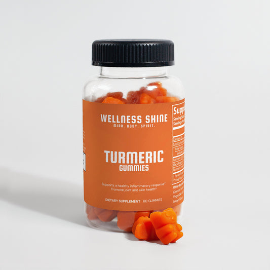 Turmeric Gummies – Delicious Anti - Inflammatory Support by Wellness Shine - Wellness Shine