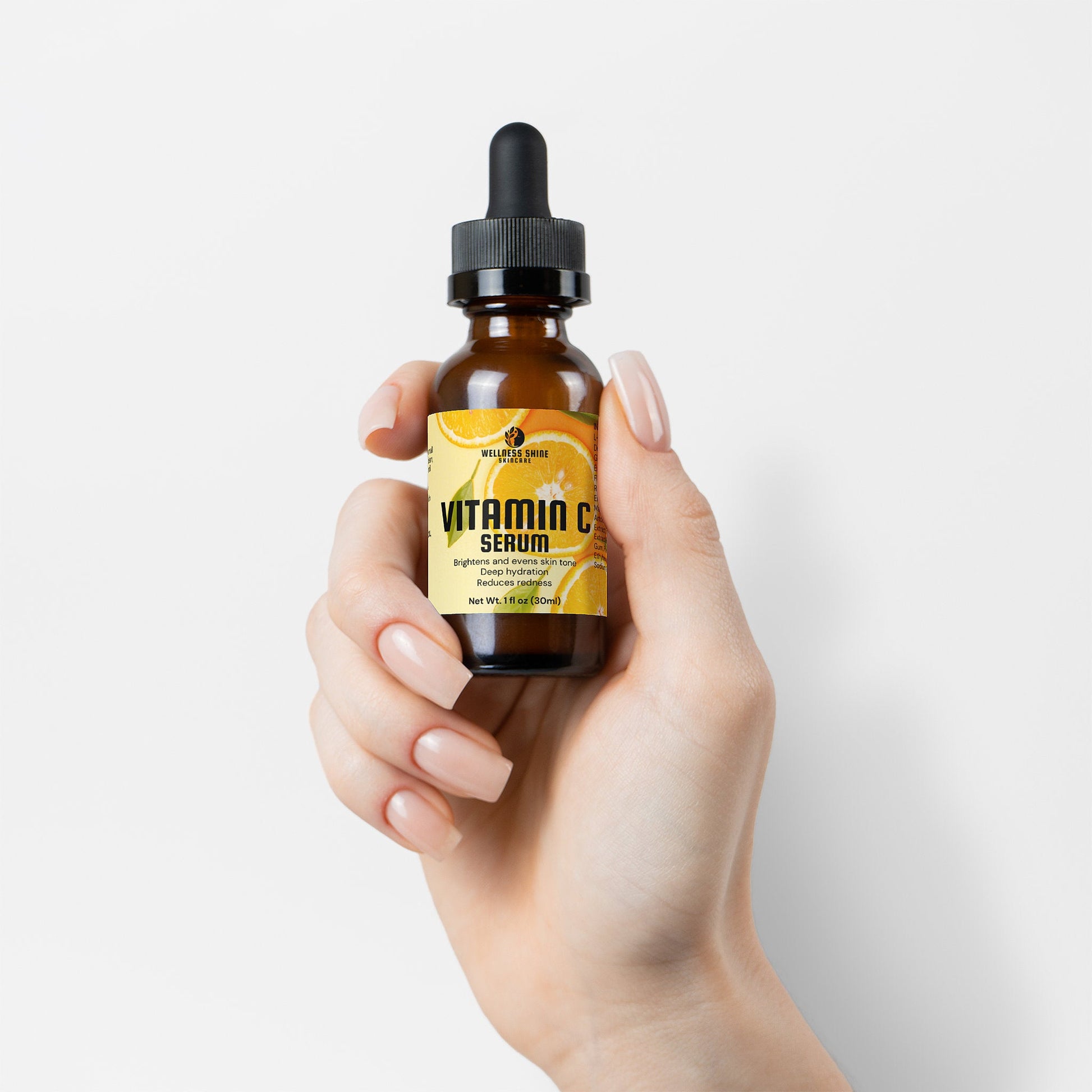 Vitamin C Serum - Deep Hydration and Moisturizing Skincare by Wellness Shine - Wellness Shine