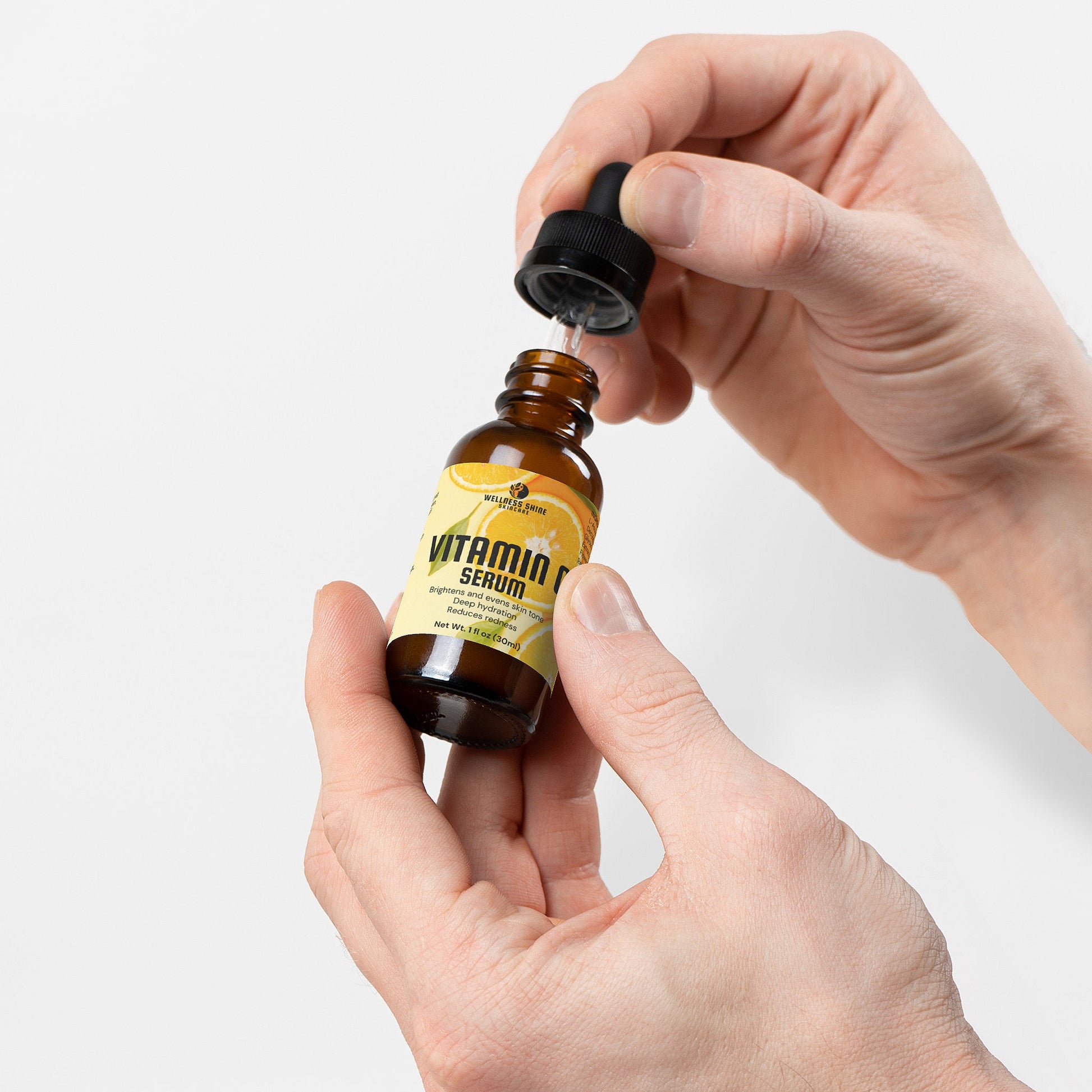 Vitamin C Serum - Deep Hydration and Moisturizing Skincare by Wellness Shine - Wellness Shine