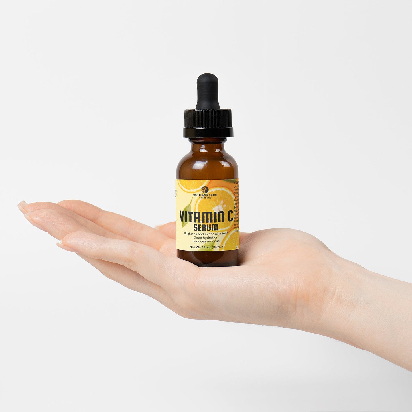 Vitamin C Serum - Deep Hydration and Moisturizing Skincare by Wellness Shine - Wellness Shine