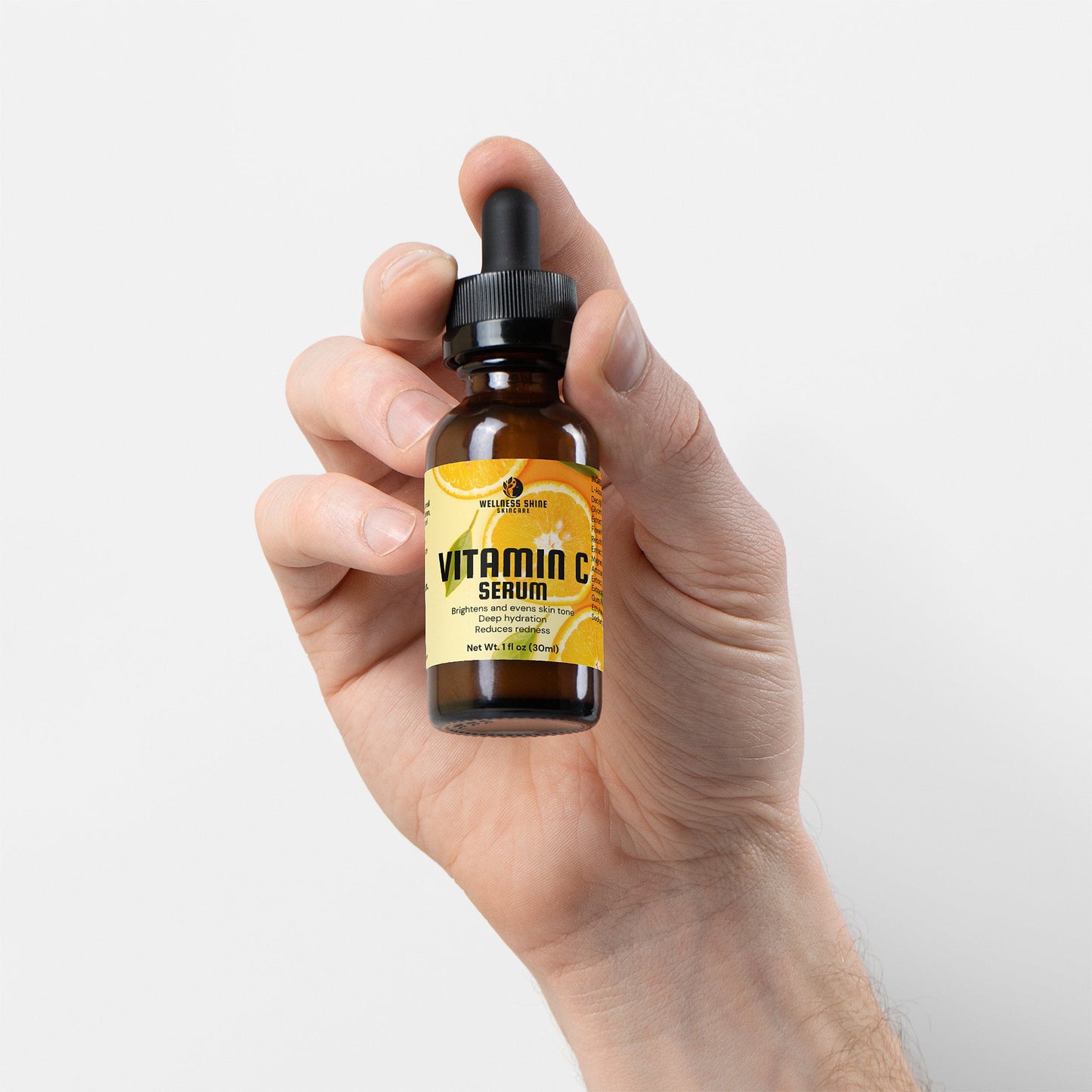 Vitamin C Serum - Deep Hydration and Moisturizing Skincare by Wellness Shine - Wellness Shine