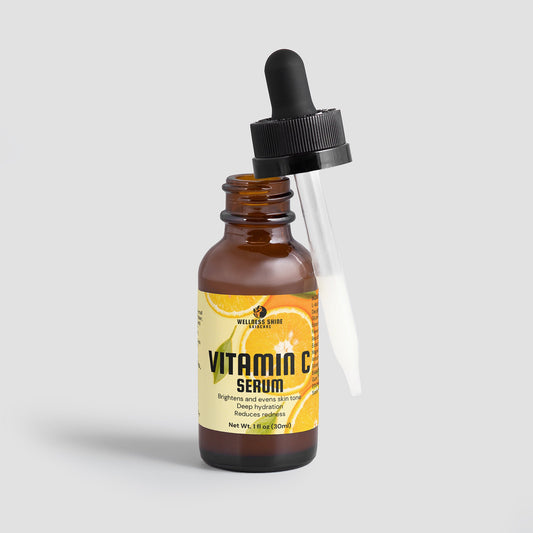 Vitamin C Serum - Deep Hydration and Moisturizing Skincare by Wellness Shine - Wellness Shine