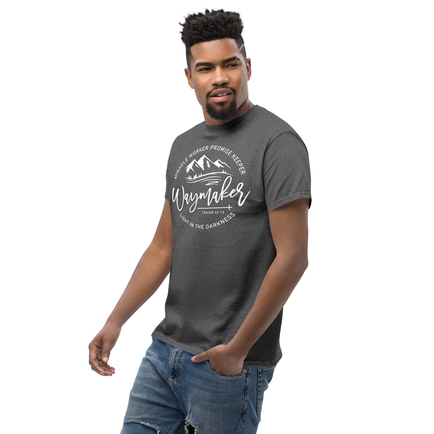 Waymaker Christian Shirt, Bible Versed Tee, Gift - Christianity, Christianity Apparel, Jesus - Christian, Christianity Faith Shirt - Wellness Shine