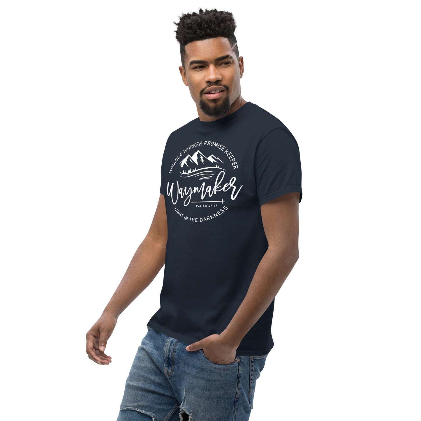 Waymaker Christian Shirt, Bible Versed Tee, Gift - Christianity, Christianity Apparel, Jesus - Christian, Christianity Faith Shirt - Wellness Shine