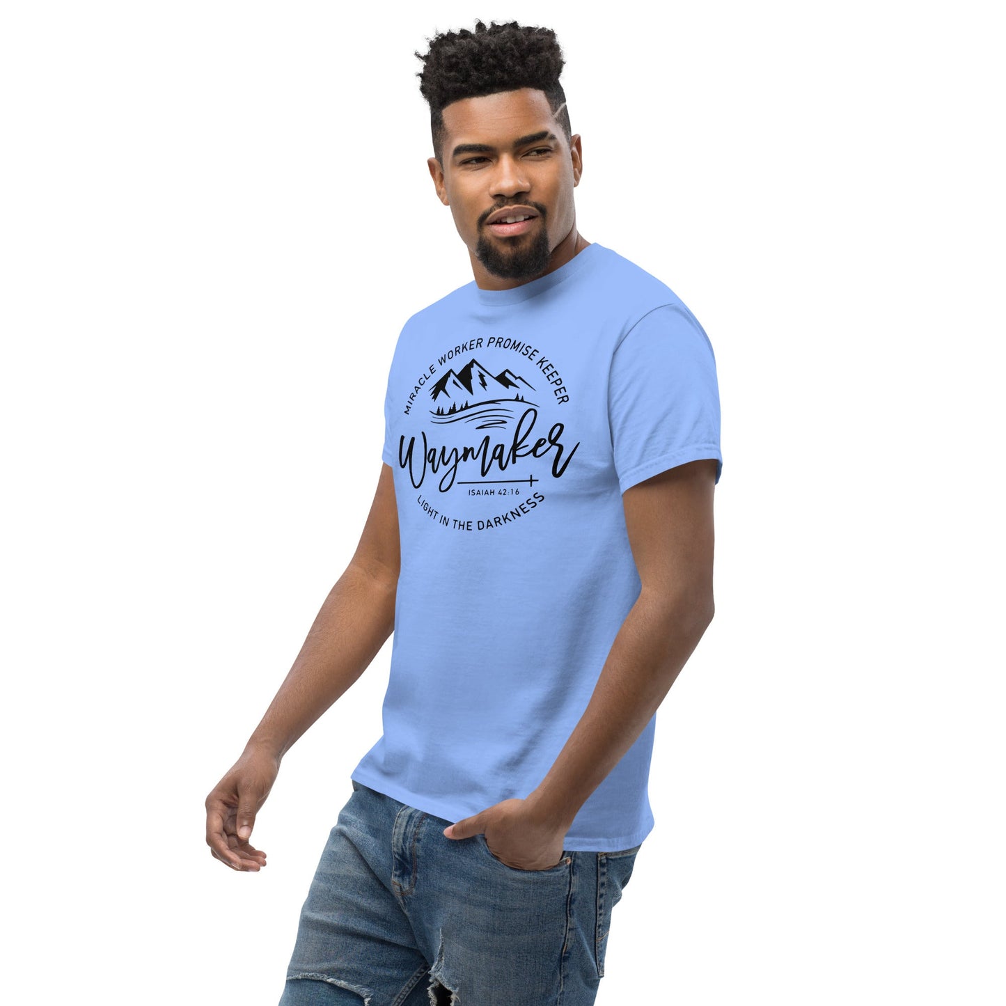 Waymaker Christian Shirt, Bible Versed Tee, Gift - Christianity, Christianity Apparel, Jesus - Christian, Christianity Faith Shirt - Wellness Shine