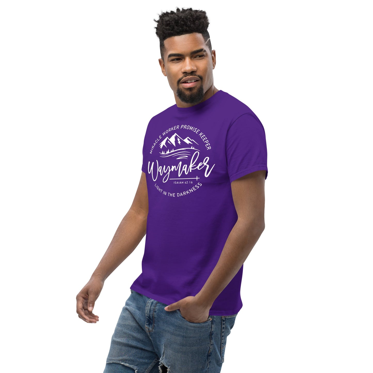 Waymaker Christian Shirt, Bible Versed Tee, Gift - Christianity, Christianity Apparel, Jesus - Christian, Christianity Faith Shirt - Wellness Shine