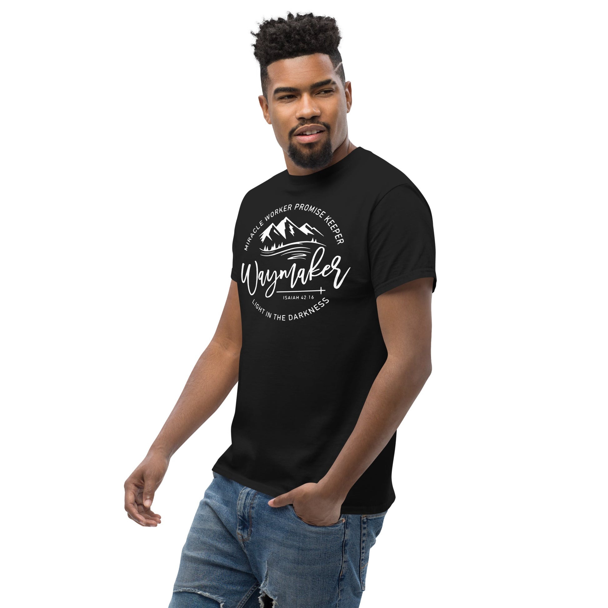 Waymaker Christian Shirt, Bible Versed Tee, Gift - Christianity, Christianity Apparel, Jesus - Christian, Christianity Faith Shirt - Wellness Shine