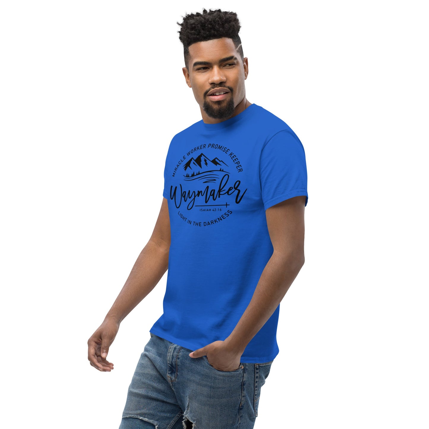 Waymaker Christian Shirt, Bible Versed Tee, Gift - Christianity, Christianity Apparel, Jesus - Christian, Christianity Faith Shirt - Wellness Shine