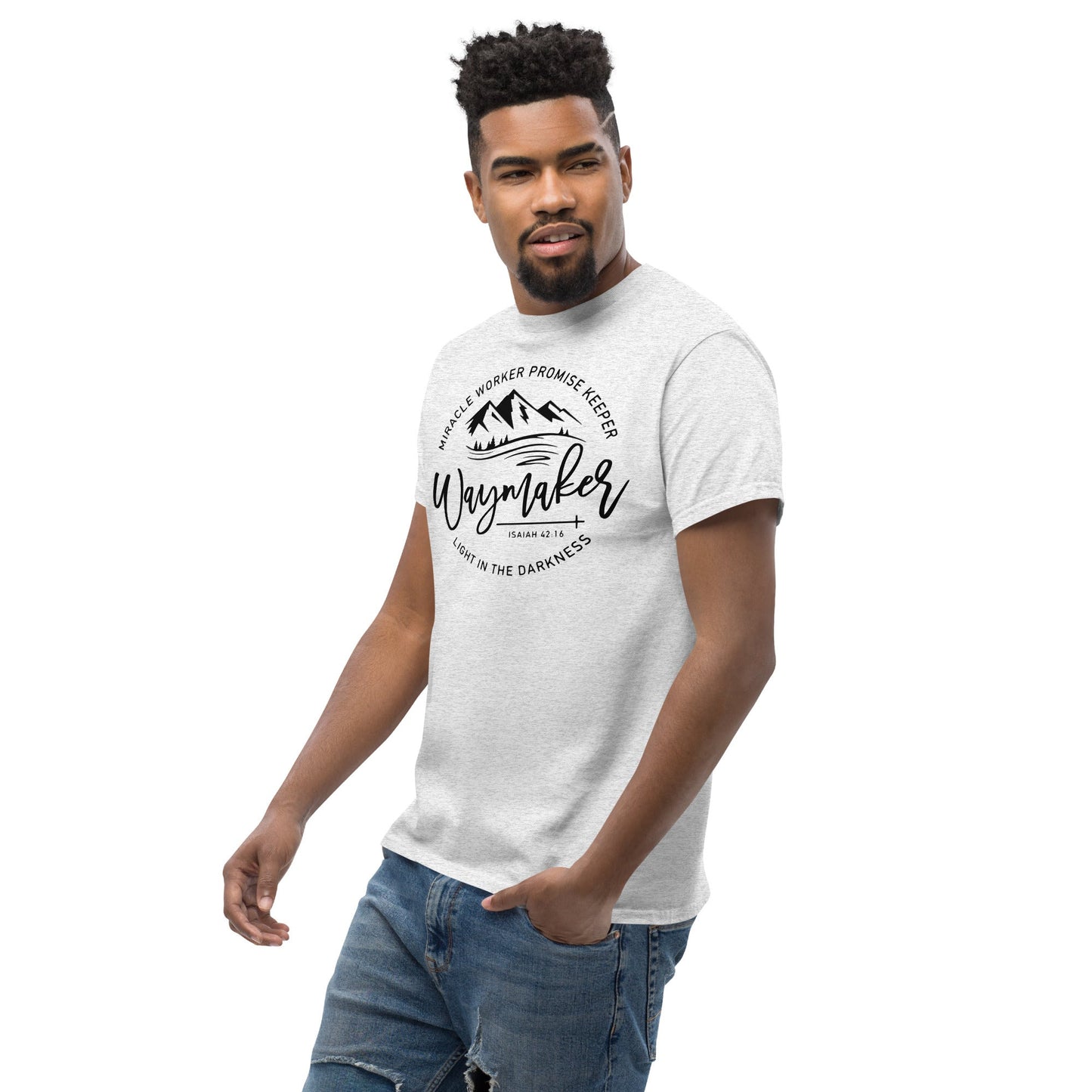 Waymaker Christian Shirt, Bible Versed Tee, Gift - Christianity, Christianity Apparel, Jesus - Christian, Christianity Faith Shirt - Wellness Shine