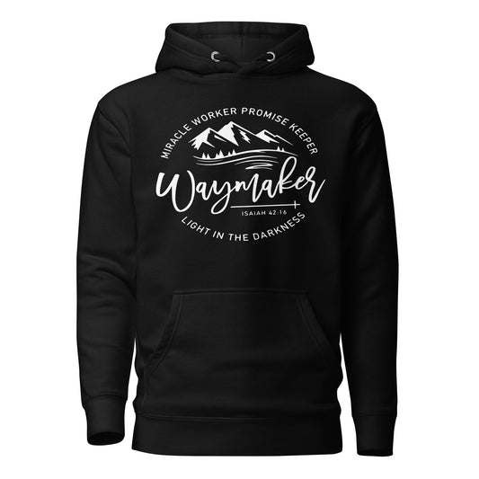Waymaker Unisex Hoodie - Faith Based Apparel - Wellness Shine - Wellness Shine