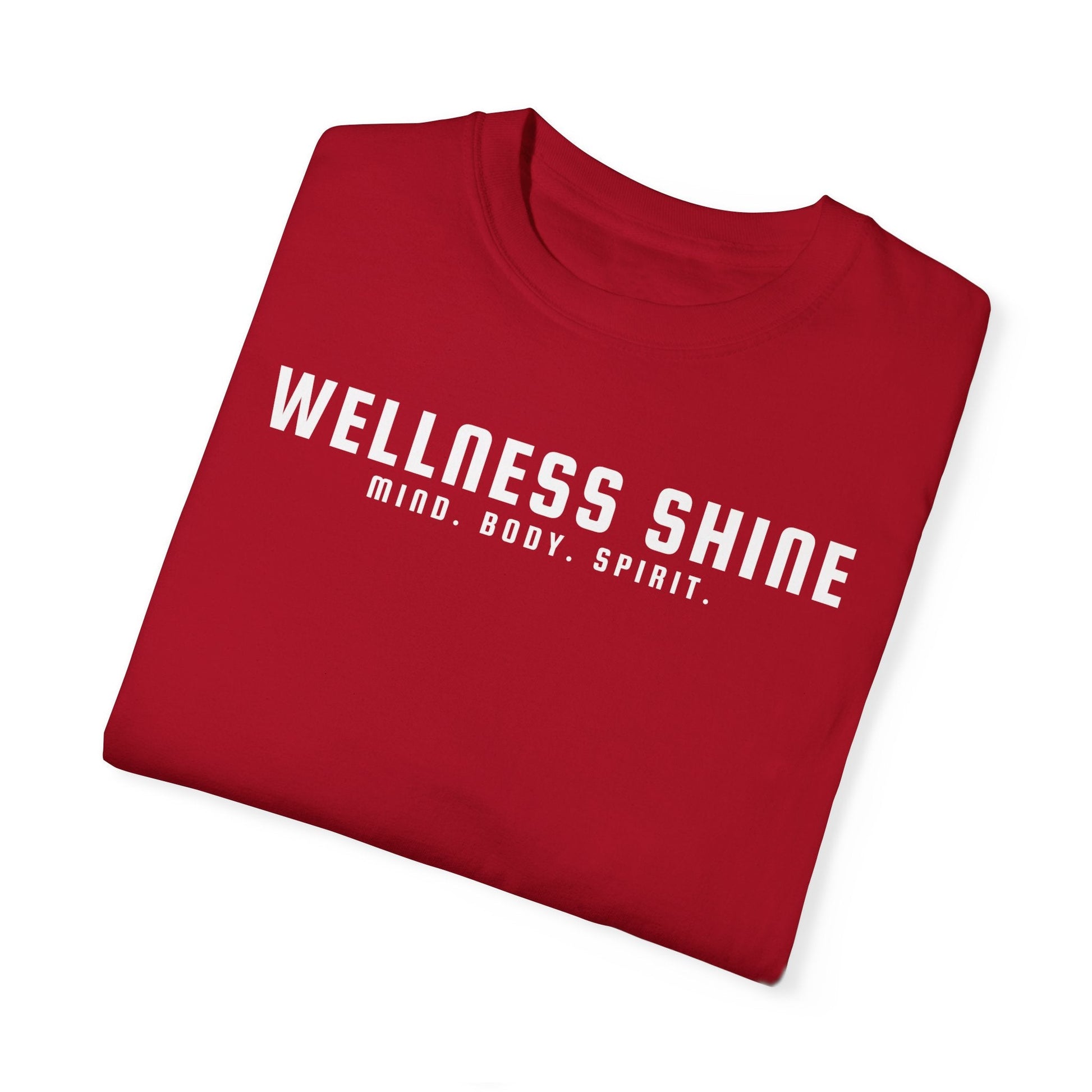 Wellness Shine Brand Garment - Dyed T-Shirt - Wellness Shine